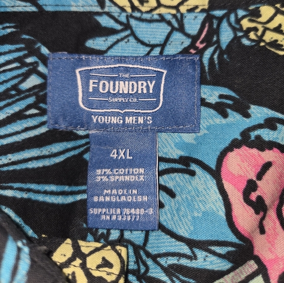NEW Foundry Navy Bird 4XL Shirt - Picture 5 of 7